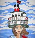 Marilyn Brooks Special ‘Painted Ladies’ Collection at the Muskoka Boat & Heritage Centre