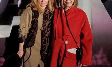 Arriving for the David Dixon Fall 2016 show at Toronto Fashion Week