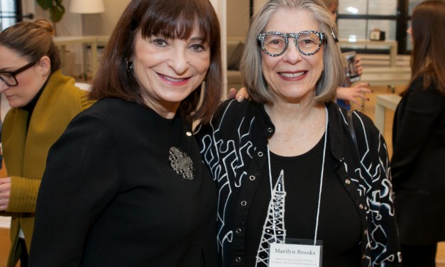 Jeanne Beker and Marilyn Brooks at FGI event