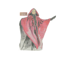 1993 | Pam Davies' illustration of a Brook's cloak.